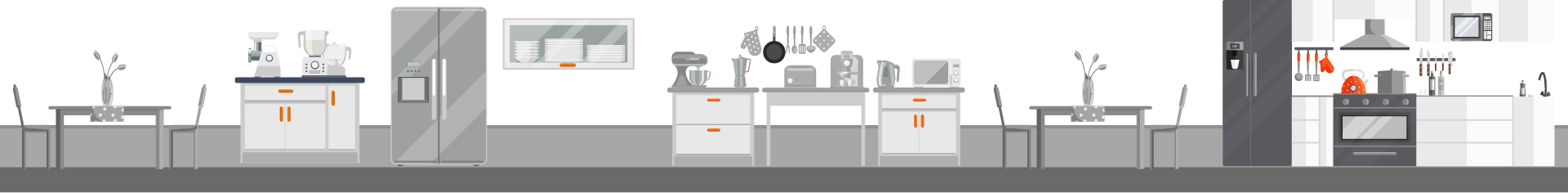 imagen vectorial representando sector electrodomesticos